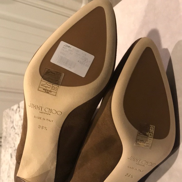 Major 85 in Khaki Brown/ Jimmy Choo Booties - Picture 4 of 6